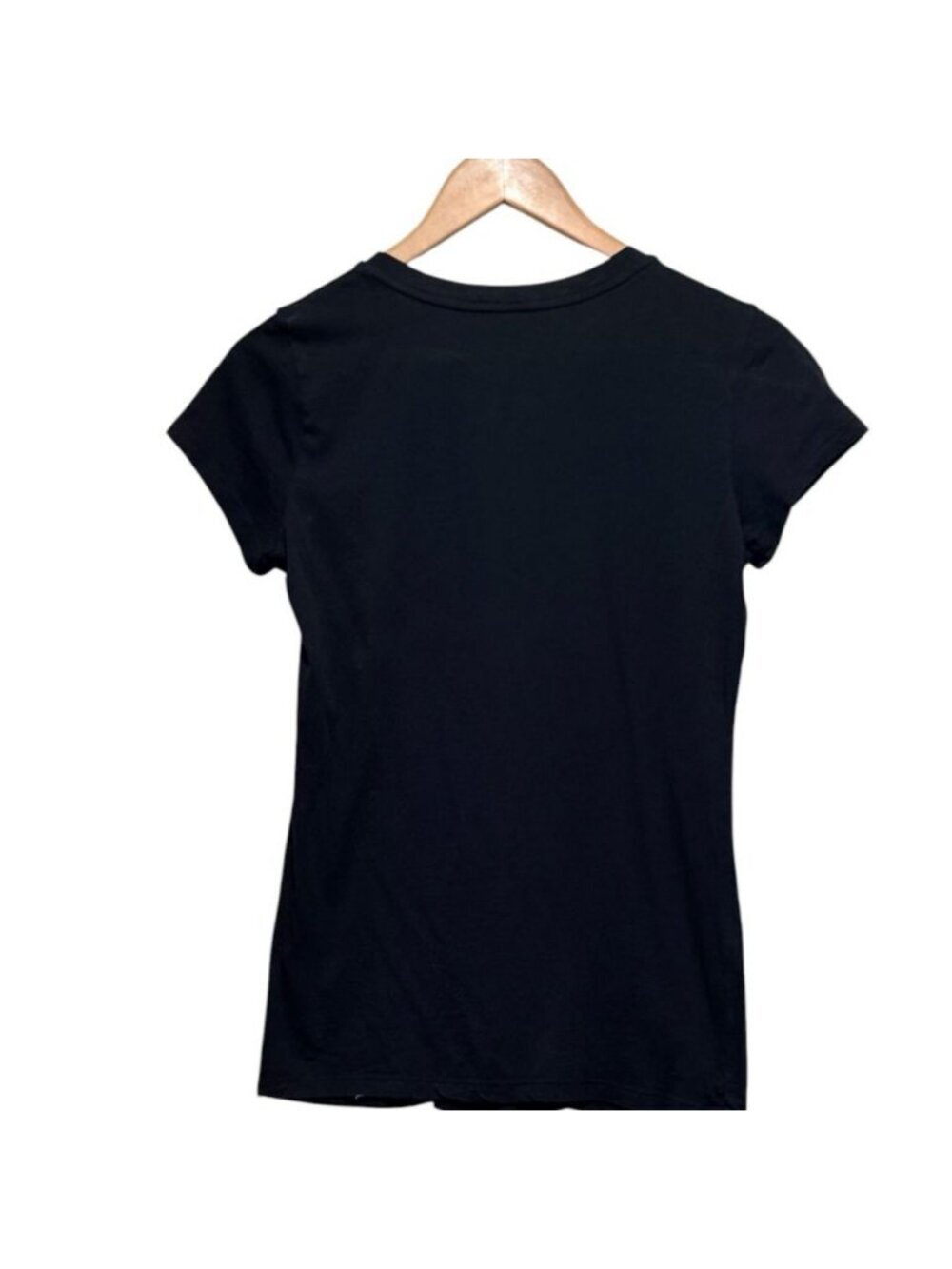 Armani Exchange A|X Womens sz M Copper Beaded Wings Logo Graphic Tee T-Shirt - Picture 4 of 8